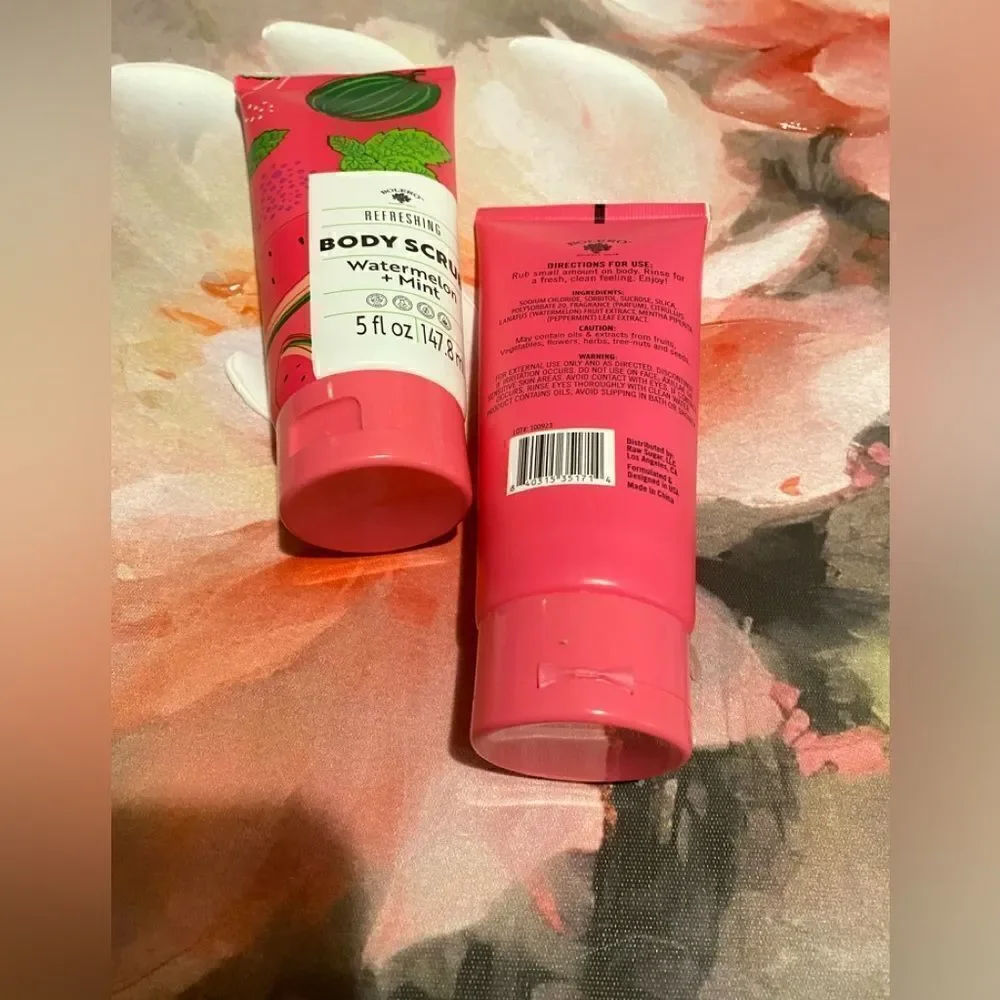 🛍️Bolero Beverly Hills pack of 2 Body scrub/watermelon + Mint Refreshing 5OZ🎀